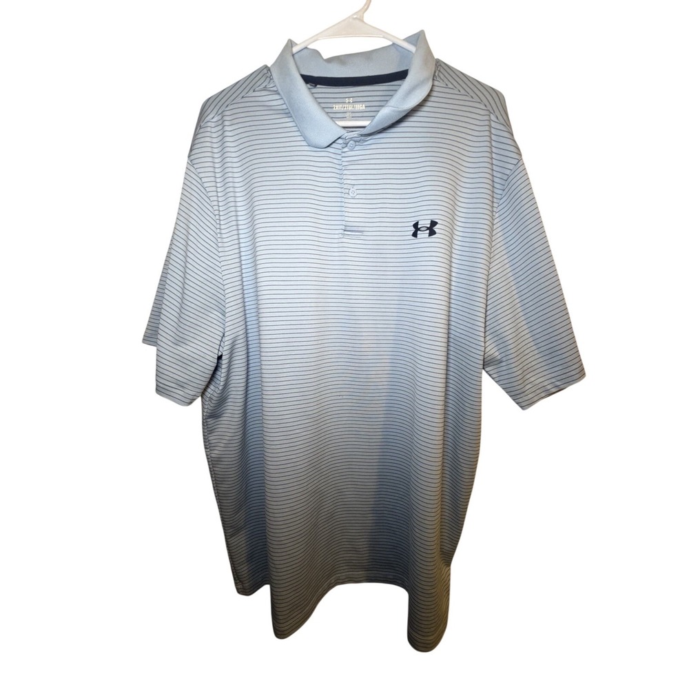 Under Armour The Playoff Polo Stripes 2XL TG Golf Casual